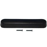 Side view of the 10" Desk Length Urethane Wheelchair Armrest Pad (10 inch)